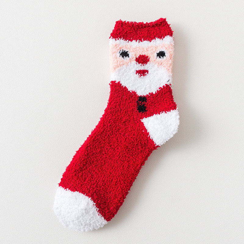    CoralVelvetSocksWinterThickenedChristmasModelsSleepSocks-Veeddydropshipping-7