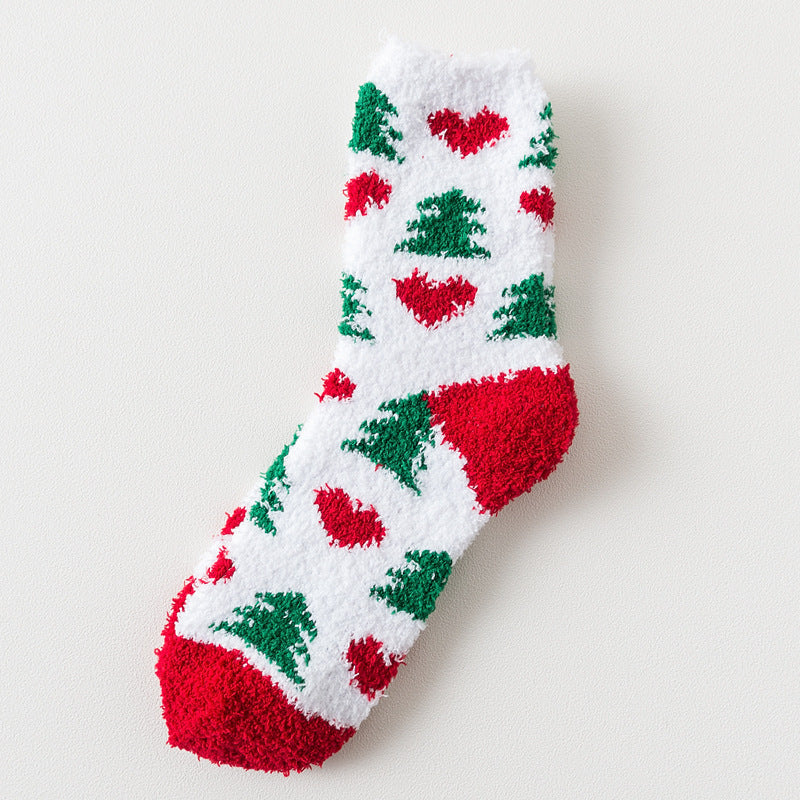       CoralVelvetSocksWinterThickenedChristmasModelsSleepSocks-Veeddydropshipping-9