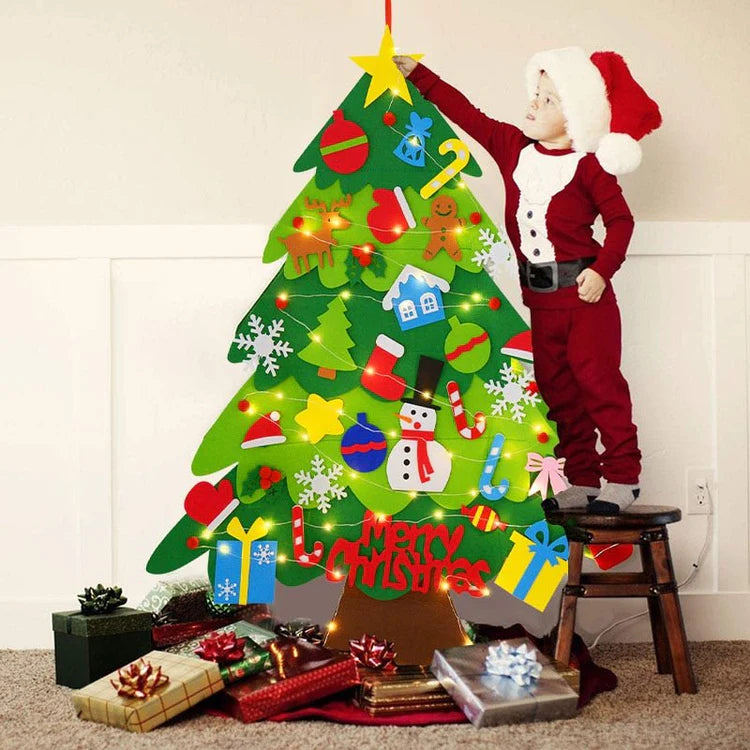    DIYChristmasDecorationHangingFelt3DChristmasTree-Veeddydropshipping-3