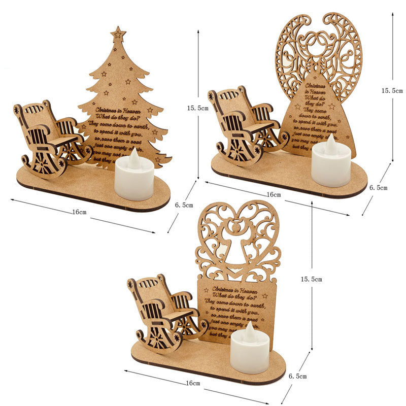       DIYWoodenOrnamentChristmasTreeChairCandleLights-Veeddydropshipping-2