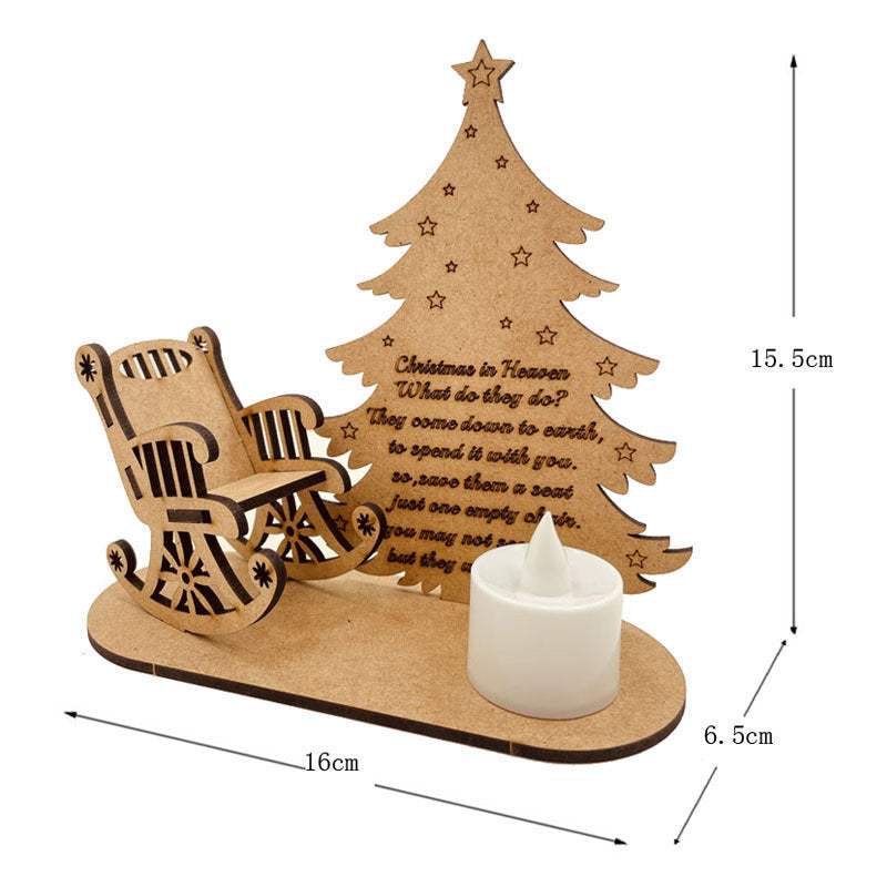    DIYWoodenOrnamentChristmasTreeChairCandleLights-Veeddydropshipping-6
