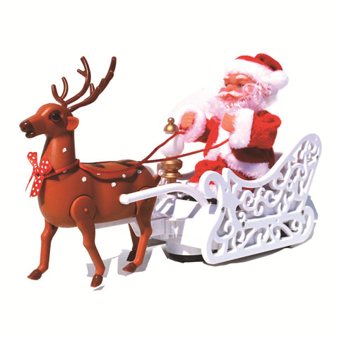 DeerPullingCarMusicalElectricSantaClausKidsToys-Veeddydropshipping-3