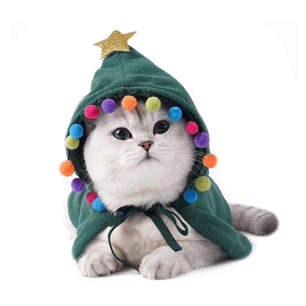    DogsPetsCatsSmallCloakFakeChristmasTreeCloakPoncho-Veeddydropshipping-1