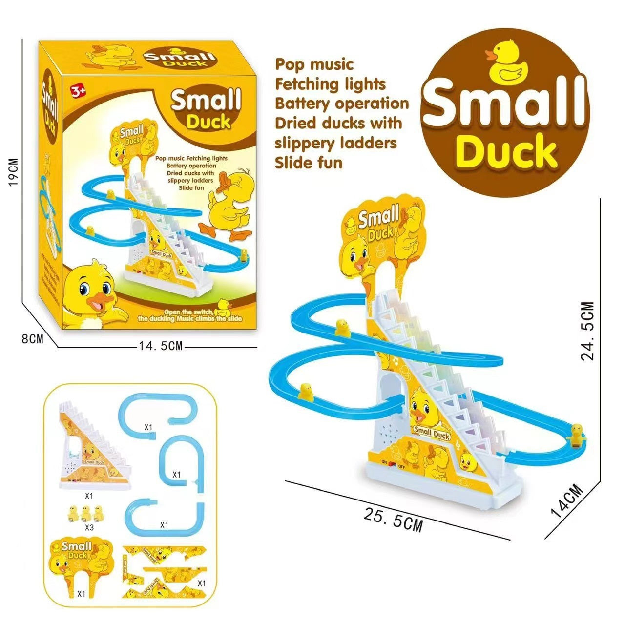 DucklingClimbingStairsPigletChildren_sElectricDinosaurTrackToys-Veeddydropshipping-2