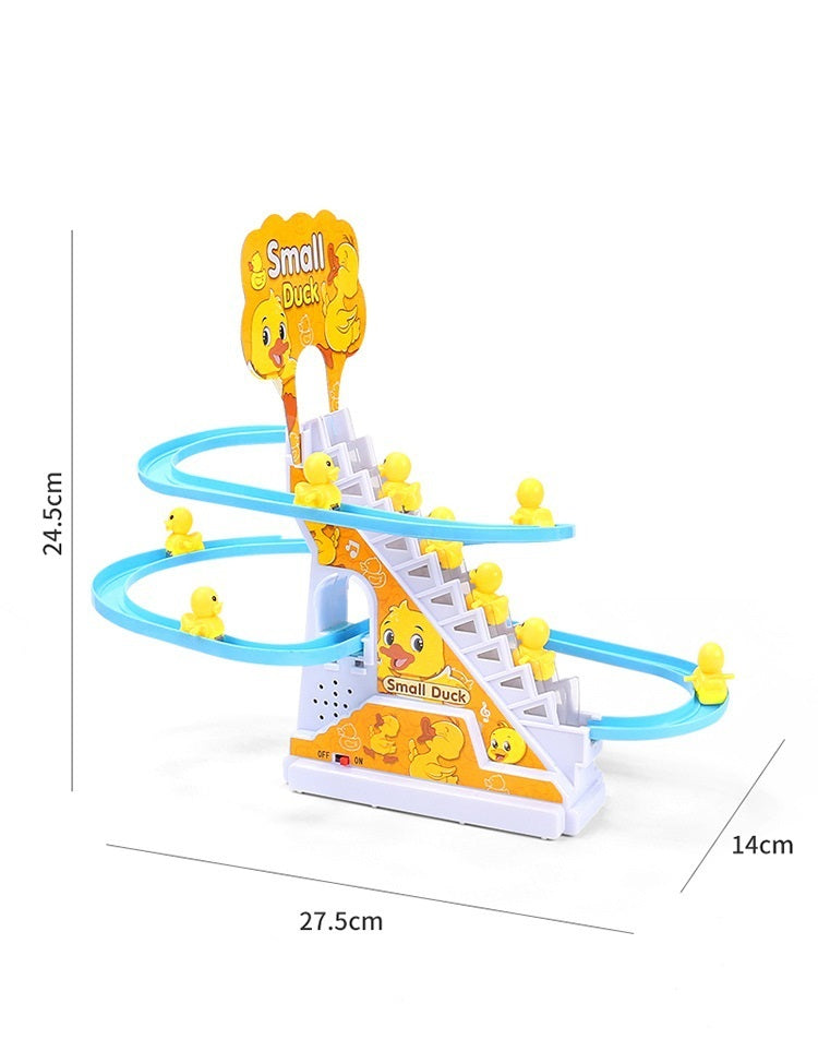 DucklingClimbingStairsPigletChildren_sElectricDinosaurTrackToys-Veeddydropshipping-3