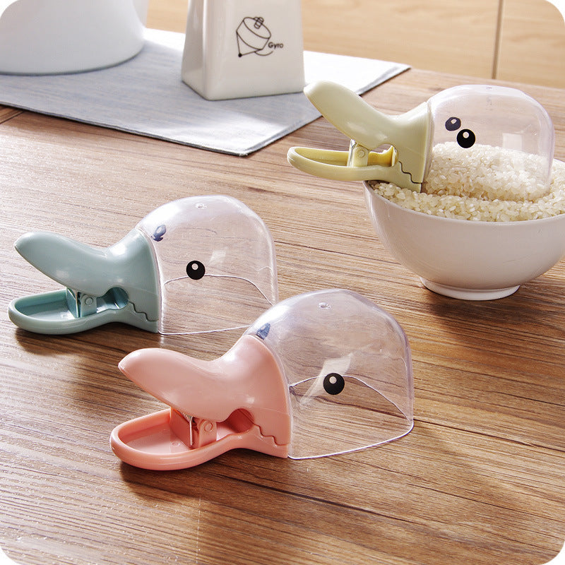 Duck shape multi-purpose plastic spoon-Veeddydropshipping