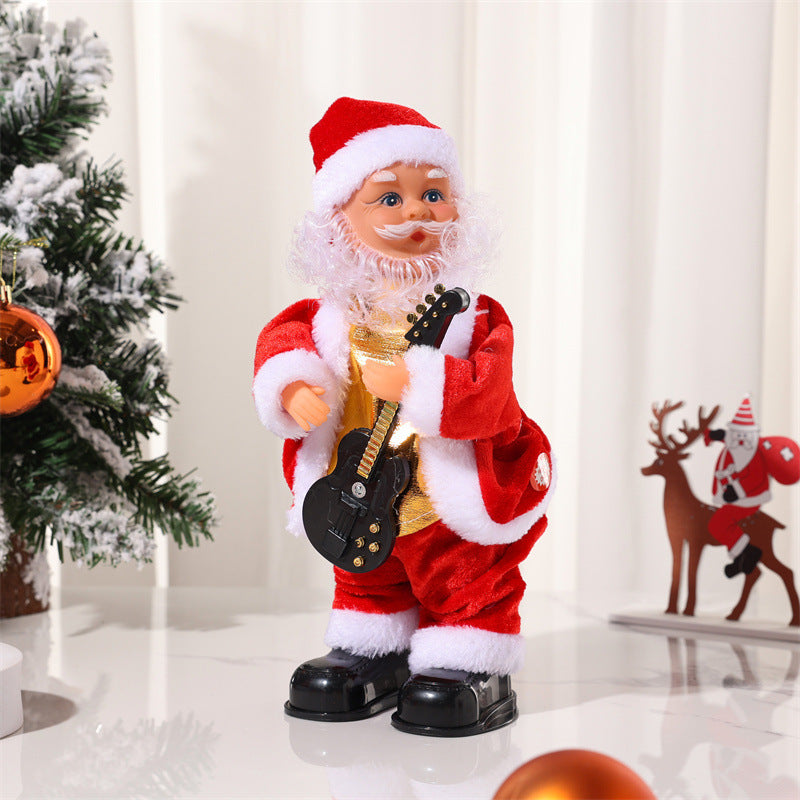       ElectricSingingHipShakingGuitarPlayingSantaClausChristmasGift-Veeddydropshipping-7