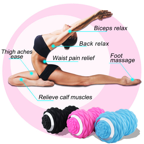 Fitness Peanut Massage Roller-Veeddydropshipping