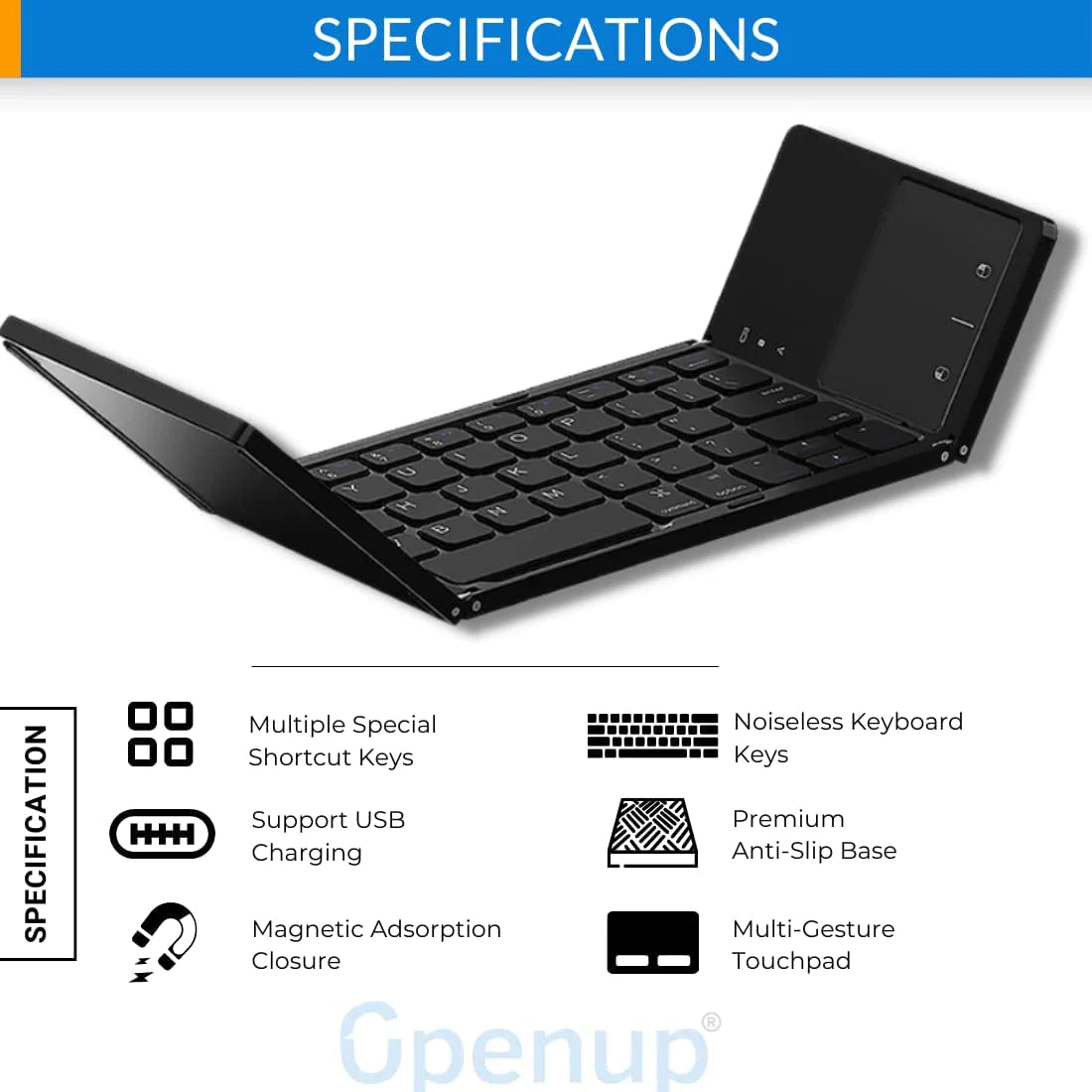    FoldablePortableWirelessBluetoothKeyboardForCellPhone-Veeddydropshipping-7