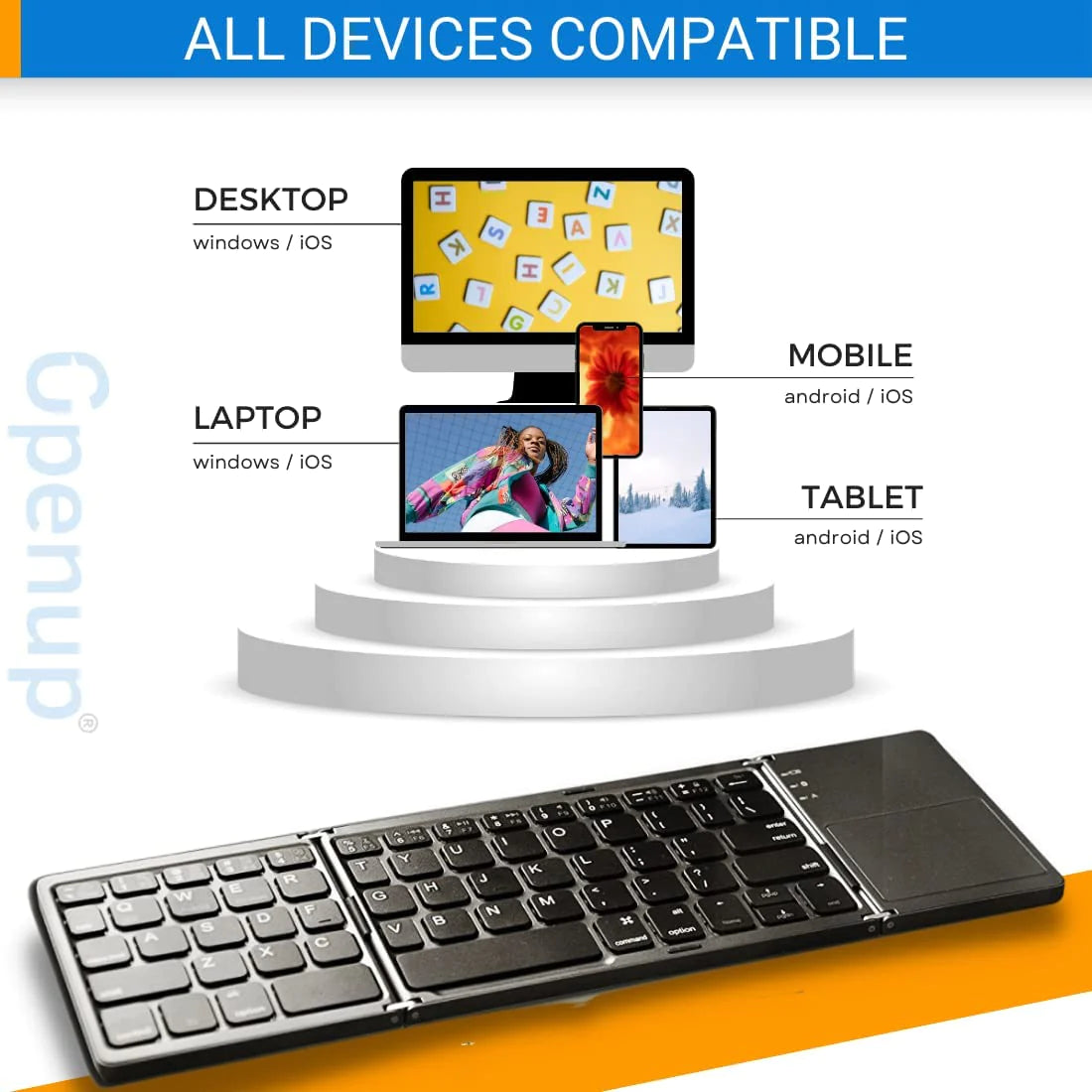    FoldablePortableWirelessBluetoothKeyboardForCellPhone-Veeddydropshipping-8