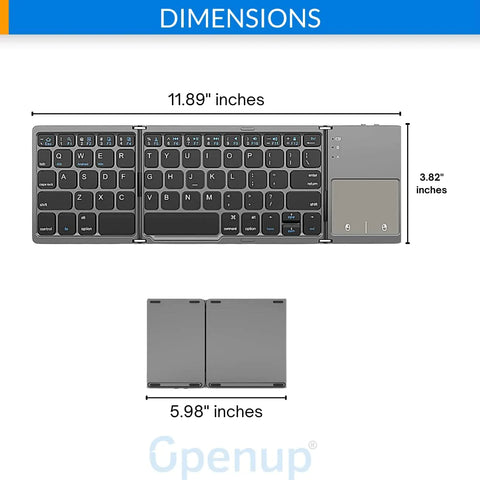       FoldablePortableWirelessBluetoothKeyboardForCellPhone-Veeddydropshipping-9