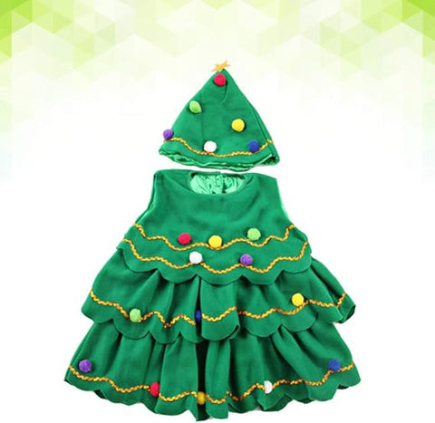       GirlsChristmasCostumesChildrenChristmasTreePerformanceCostumes-Veeddydropshipping-2