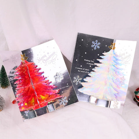 GlitterChristmasGreetingCardsChristmasTreePopUpCards-Veeddydropshipping-1