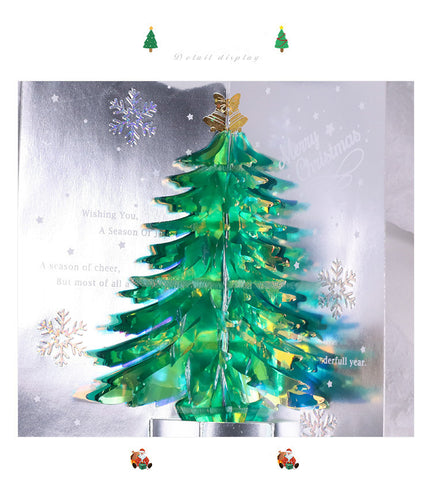    GlitterChristmasGreetingCardsChristmasTreePopUpCards-Veeddydropshipping-4