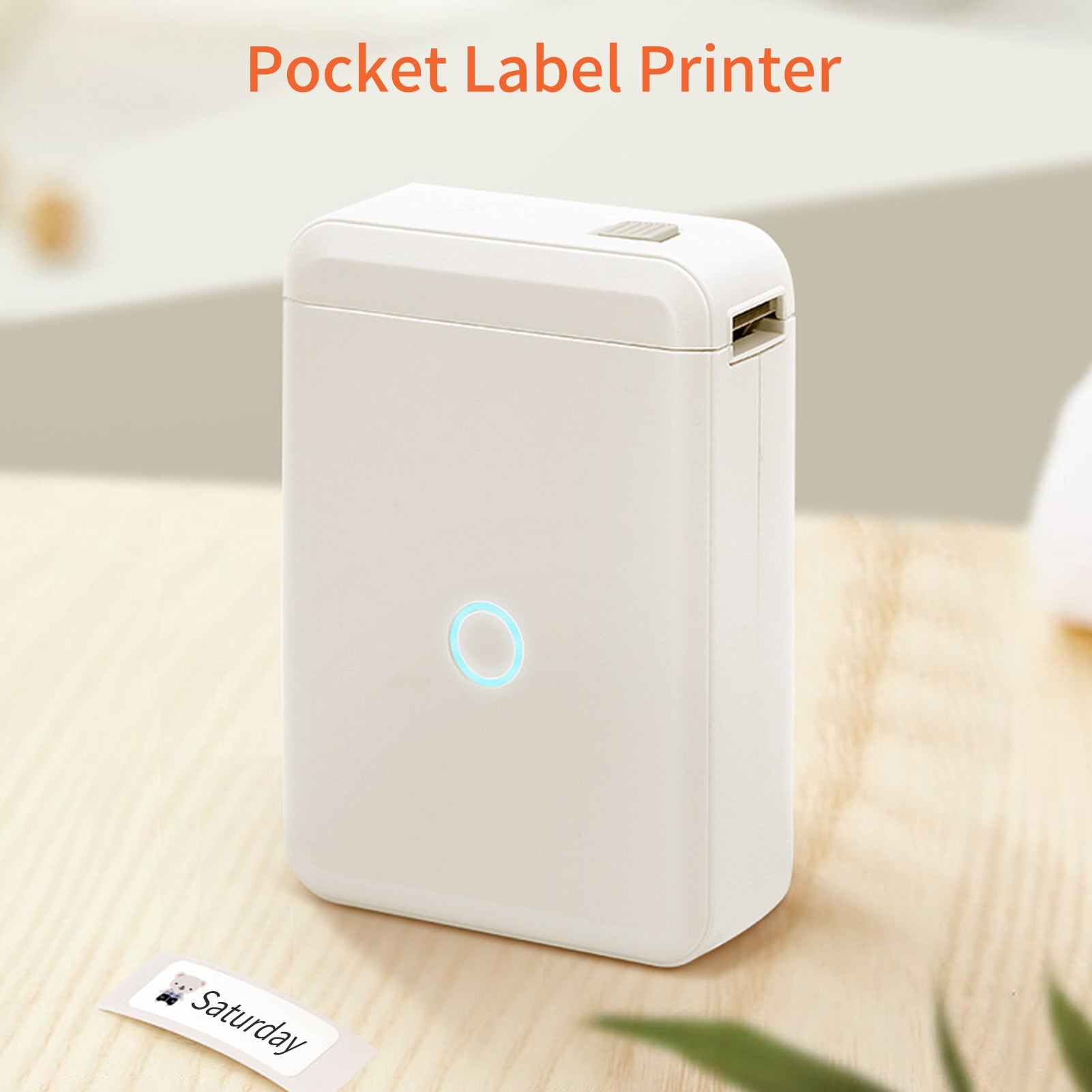 Wireless label printer pocket handheld printer thermal price label sticker marking-Veeddydropshipping