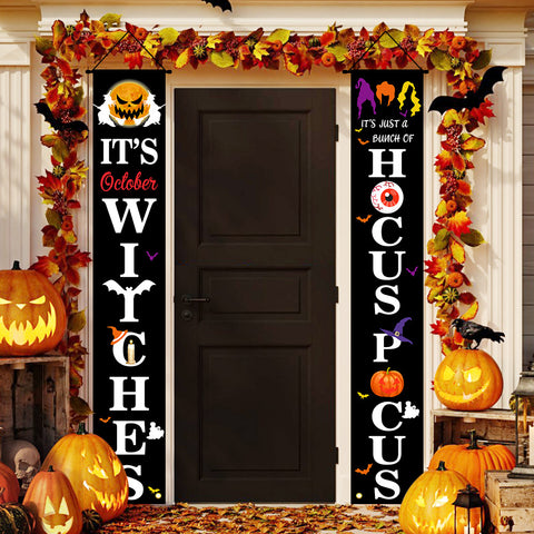 HalloweenAmbienceMagicWitchCoupletDecorationHangingFlag-Veeddydropshipping-1
