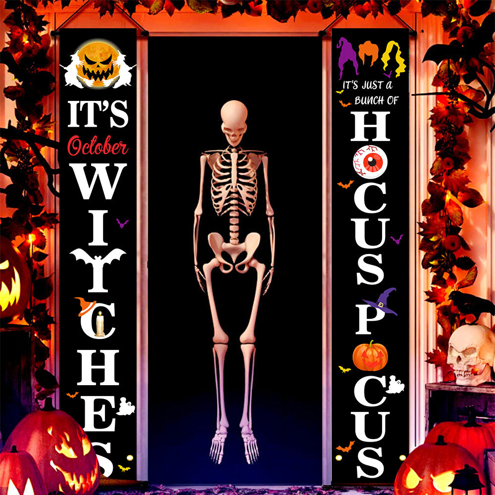 HalloweenAmbienceMagicWitchCoupletDecorationHangingFlag-Veeddydropshipping-4