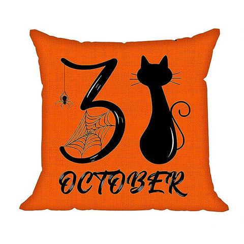 HalloweenBlackCatEnglishHomeDecorPillowCover-Veeddydropshipping-2