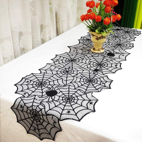 HalloweenBlackLaceTableFlagSpiderWebTablecloth-Veeddydropshipping-2