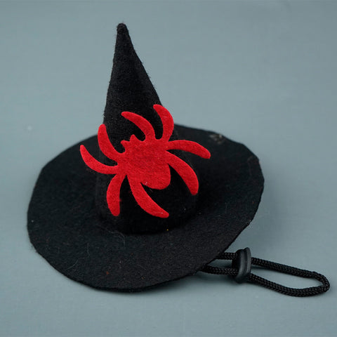 HalloweenCatPetNonWovenWitchCreativeHat-Veeddydropshipping-12