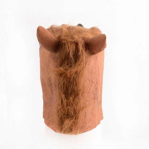 HalloweenCosplayBrownAnimalHorseHeadMaskHeadgear-Veeddydropshipping-8