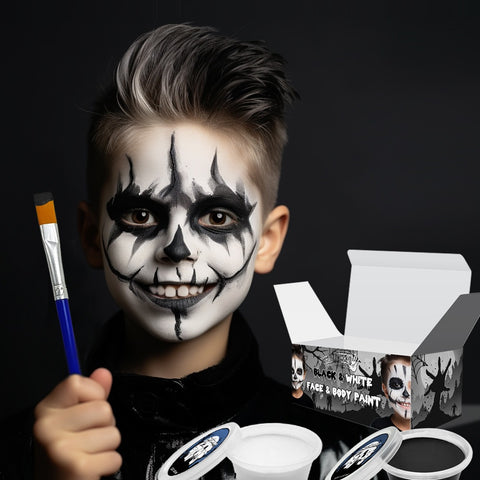 HalloweenCosplayMakeupBlack_WhiteFaceBodyPaint-Veeddydropshipping-1