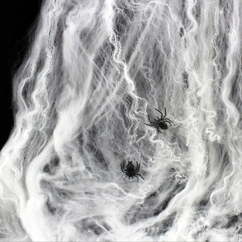 HalloweenDecorationFauxSpiderAndSpiderSilk-Veeddydropshipping-5