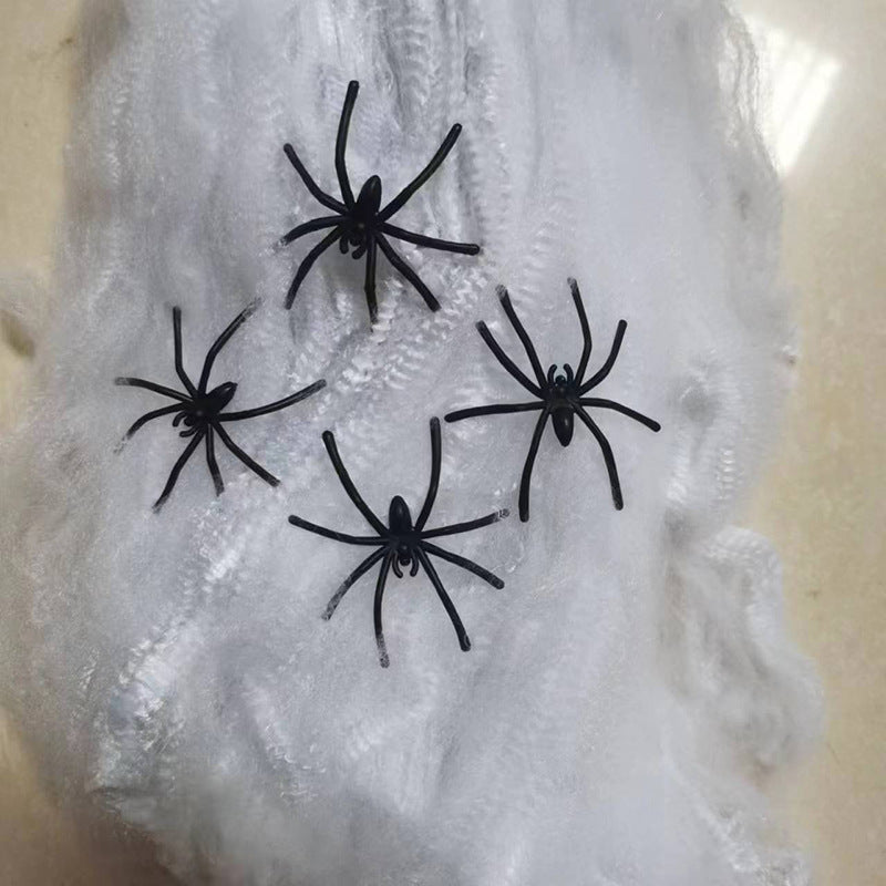 HalloweenDecorationFauxSpiderAndSpiderSilk-Veeddydropshipping-6