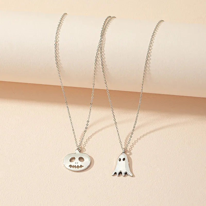 HalloweenGhostCreativeMagnetCoupleUnisexNecklace-Veeddydropshipping-1
