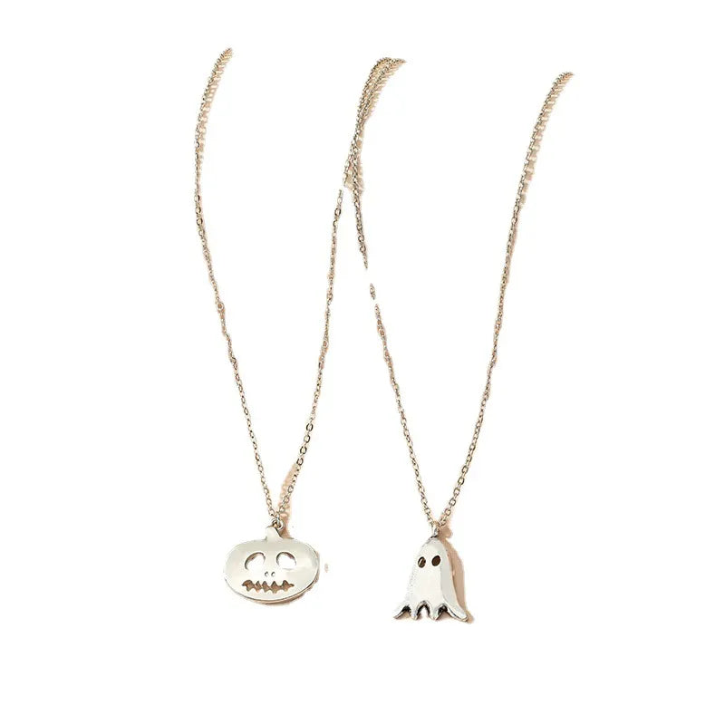 HalloweenGhostCreativeMagnetCoupleUnisexNecklace-Veeddydropshipping-3