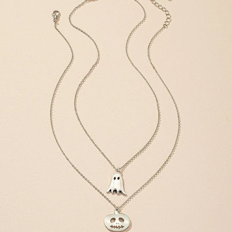 HalloweenGhostCreativeMagnetCoupleUnisexNecklace-Veeddydropshipping-4