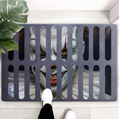 HalloweenHorrorVibesVisualClownFloorMat-Veeddydropshipping-1