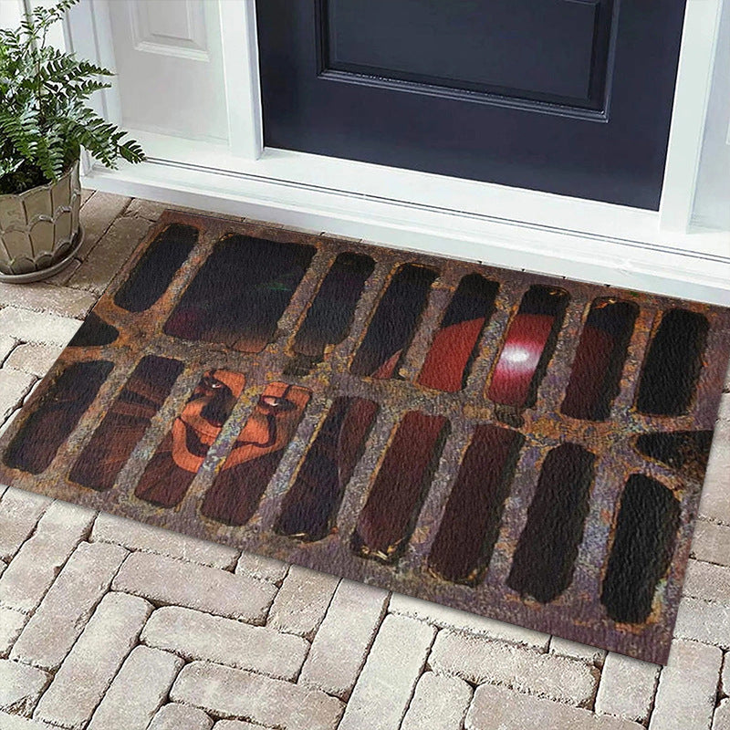 HalloweenHorrorVibesVisualClownFloorMat-Veeddydropshipping-2
