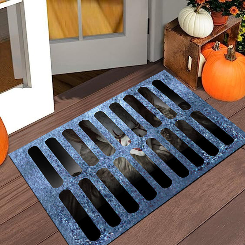HalloweenHorrorVibesVisualClownFloorMat-Veeddydropshipping-4