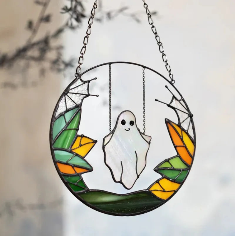 HalloweenPaintedWindowPanelwithChainSpookyBatDecoration-Veeddydropshipping-3