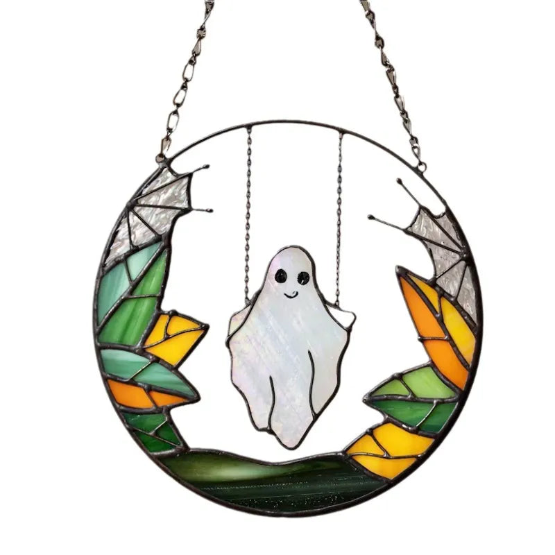 HalloweenPaintedWindowPanelwithChainSpookyBatDecoration-Veeddydropshipping-5