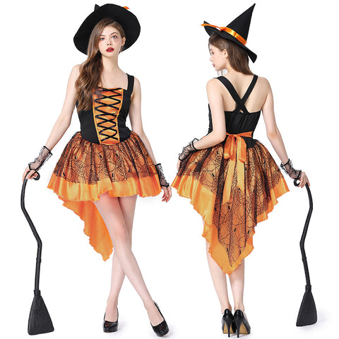HalloweenPartyGatheringMeshSkirtHalterWitch_sClothes-Veeddydropshipping-7