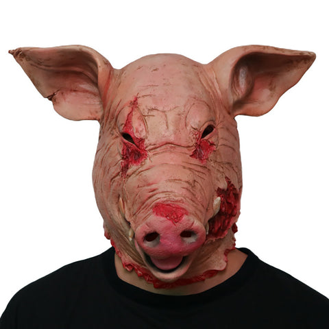 HalloweenRottenFaceScaryPigHeadLatexHeadgear-Veeddydropshipping-1