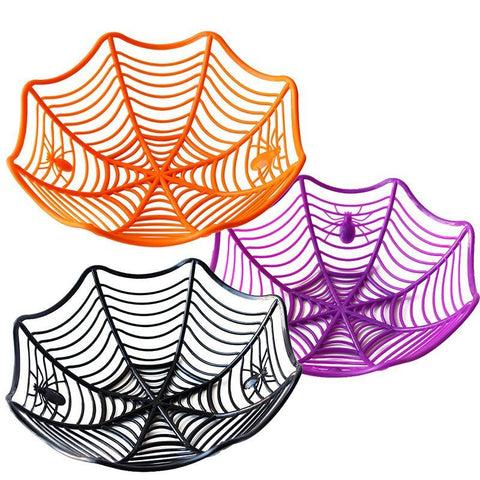 HalloweenSpiderWebCandyBowlDecorationFruitPlate-Veeddydropshipping-1