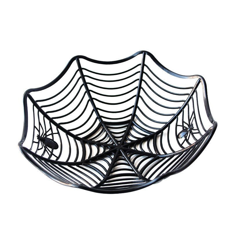HalloweenSpiderWebCandyBowlDecorationFruitPlate-Veeddydropshipping-5