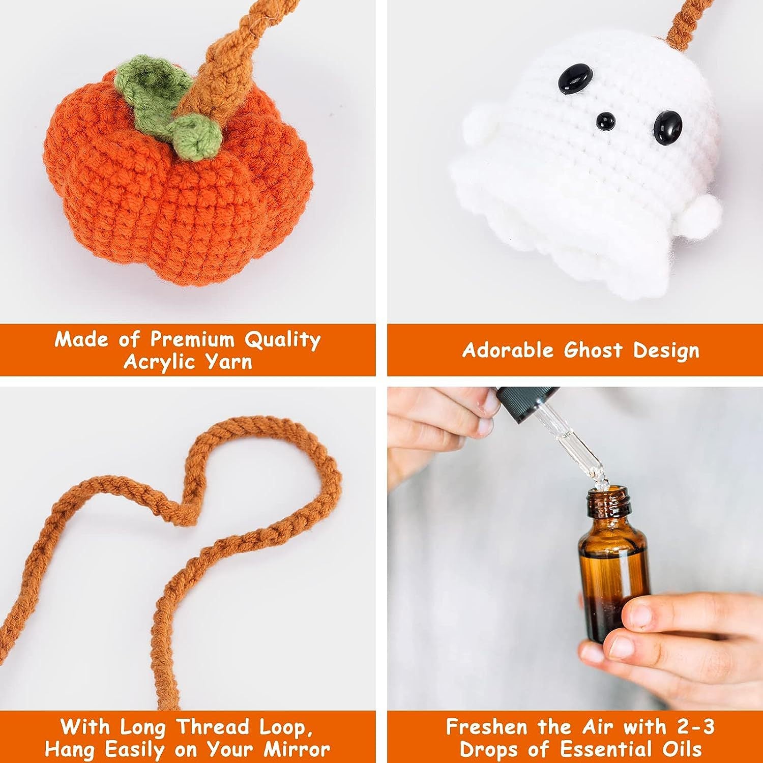 HalloweenSpookyPumpkinAndGhostCarPendant-Veeddydropshipping-6