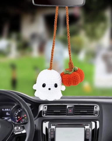 HalloweenSpookyPumpkinAndGhostCarPendant-Veeddydropshipping-8