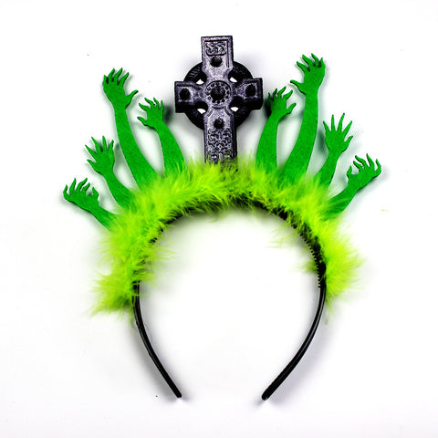 HalloweenZombieHandMedusaSnakeHeadpieceHairband-Veeddydropshipping-3