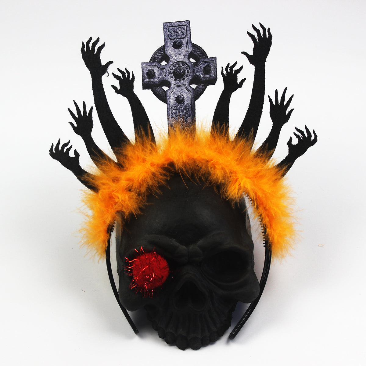 HalloweenZombieHandMedusaSnakeHeadpieceHairband-Veeddydropshipping-4