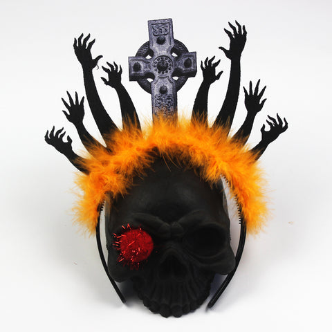 HalloweenZombieHandMedusaSnakeHeadpieceHairband-Veeddydropshipping-4