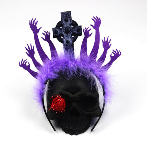 HalloweenZombieHandMedusaSnakeHeadpieceHairband-Veeddydropshipping-5