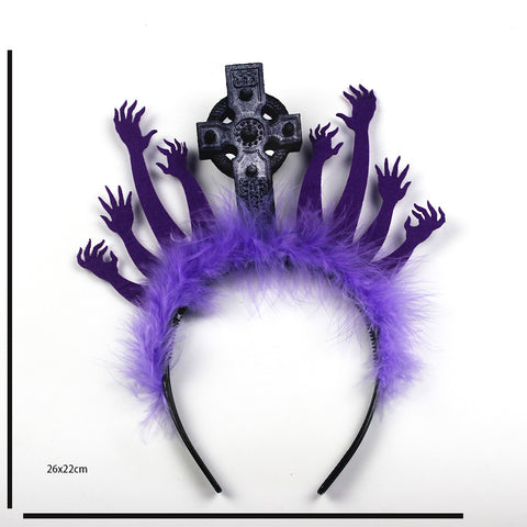 HalloweenZombieHandMedusaSnakeHeadpieceHairband-Veeddydropshipping-8