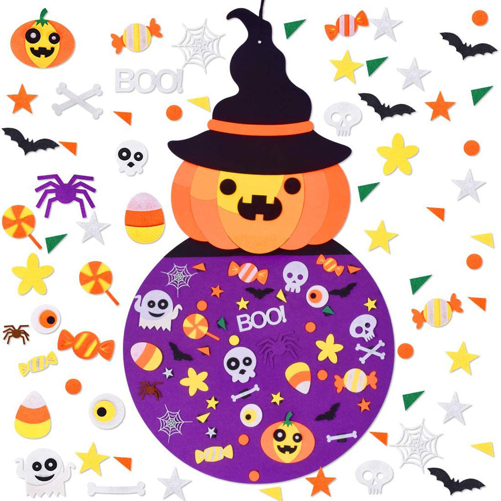 Halloweenpumpkinthree-dimensionalfeltdecorativetoys-Veeddydropshipping-3