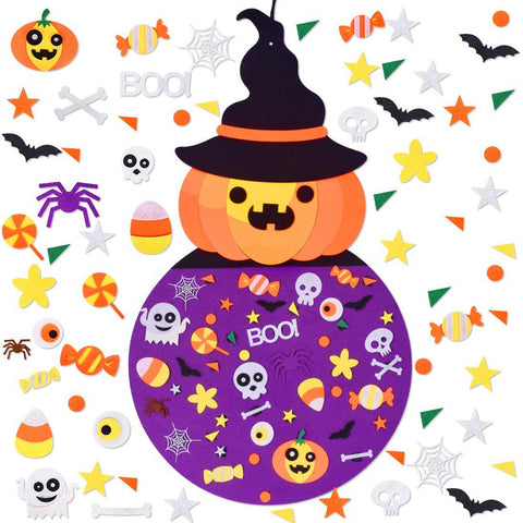 Halloweenpumpkinthree-dimensionalfeltdecorativetoys-Veeddydropshipping-3