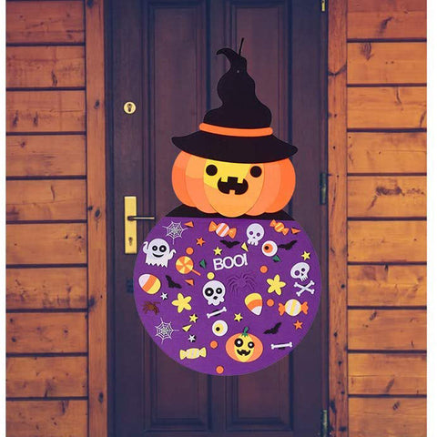 Halloweenpumpkinthree-dimensionalfeltdecorativetoys-Veeddydropshipping-4